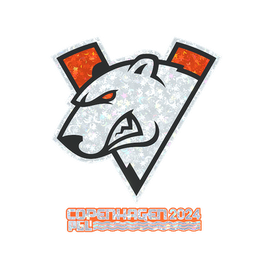 Наклейка | Virtus.pro (с блёстками) | Копенгаген-2024